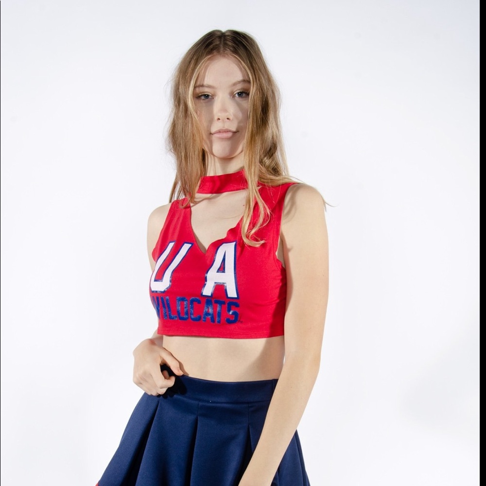 Hype & Vice University of Arizona Crop Top